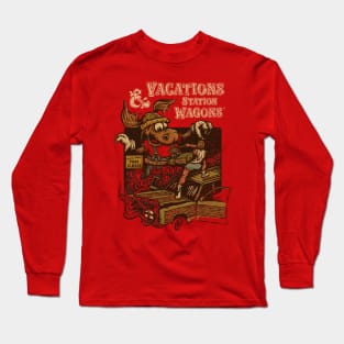 Vacations and Station Wagons Long Sleeve T-Shirt